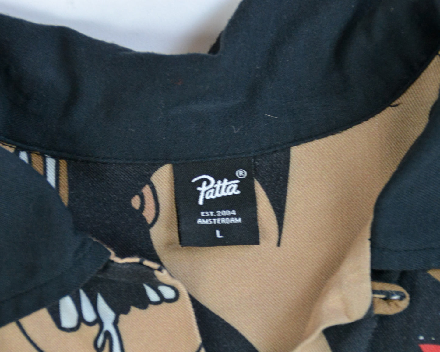 Patta - Shirt - Black - size: L