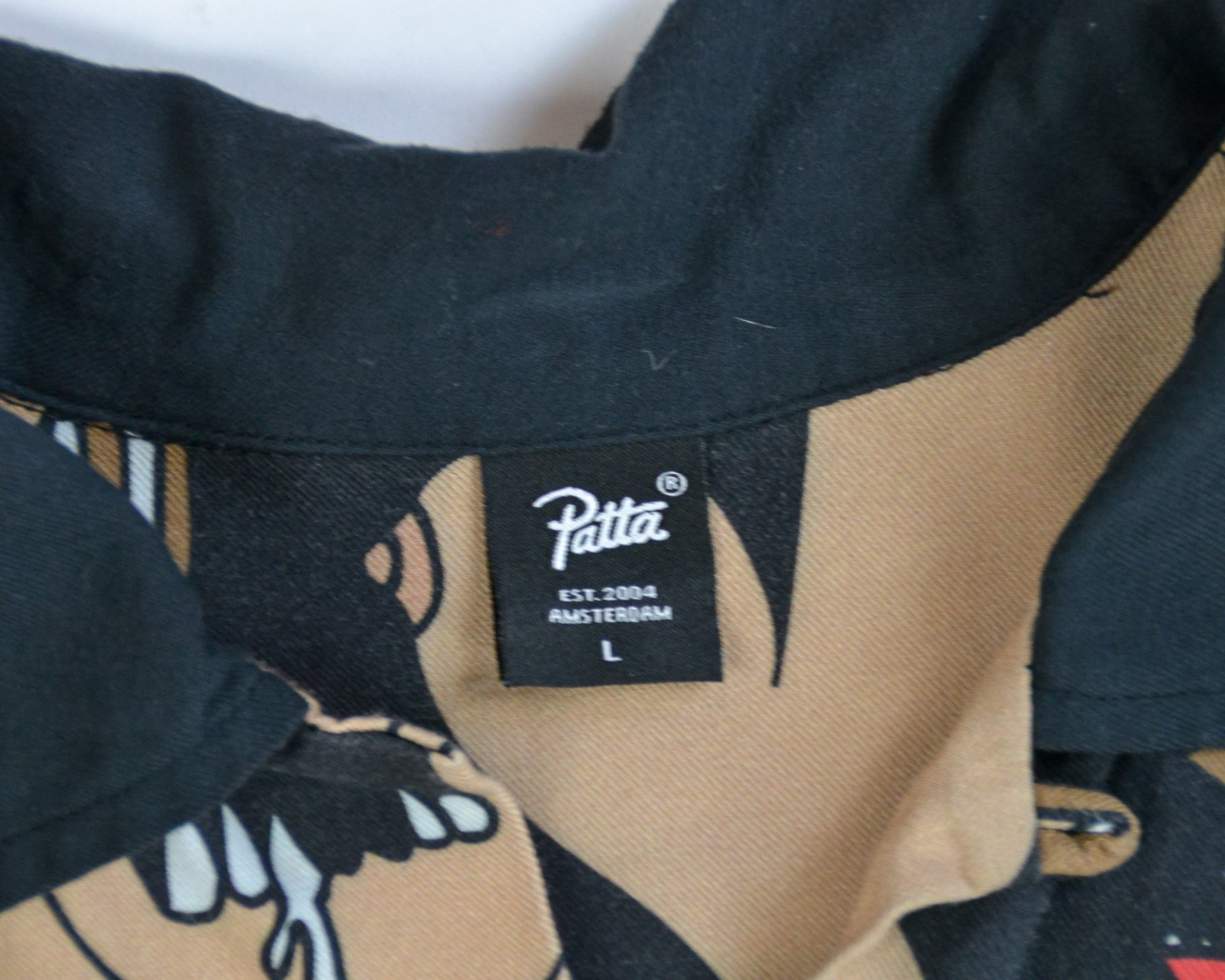 Patta - Shirt - Black - size: L