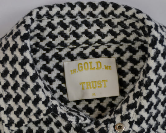 IN GOLD WE TRUST - Coat - Black - size: XL