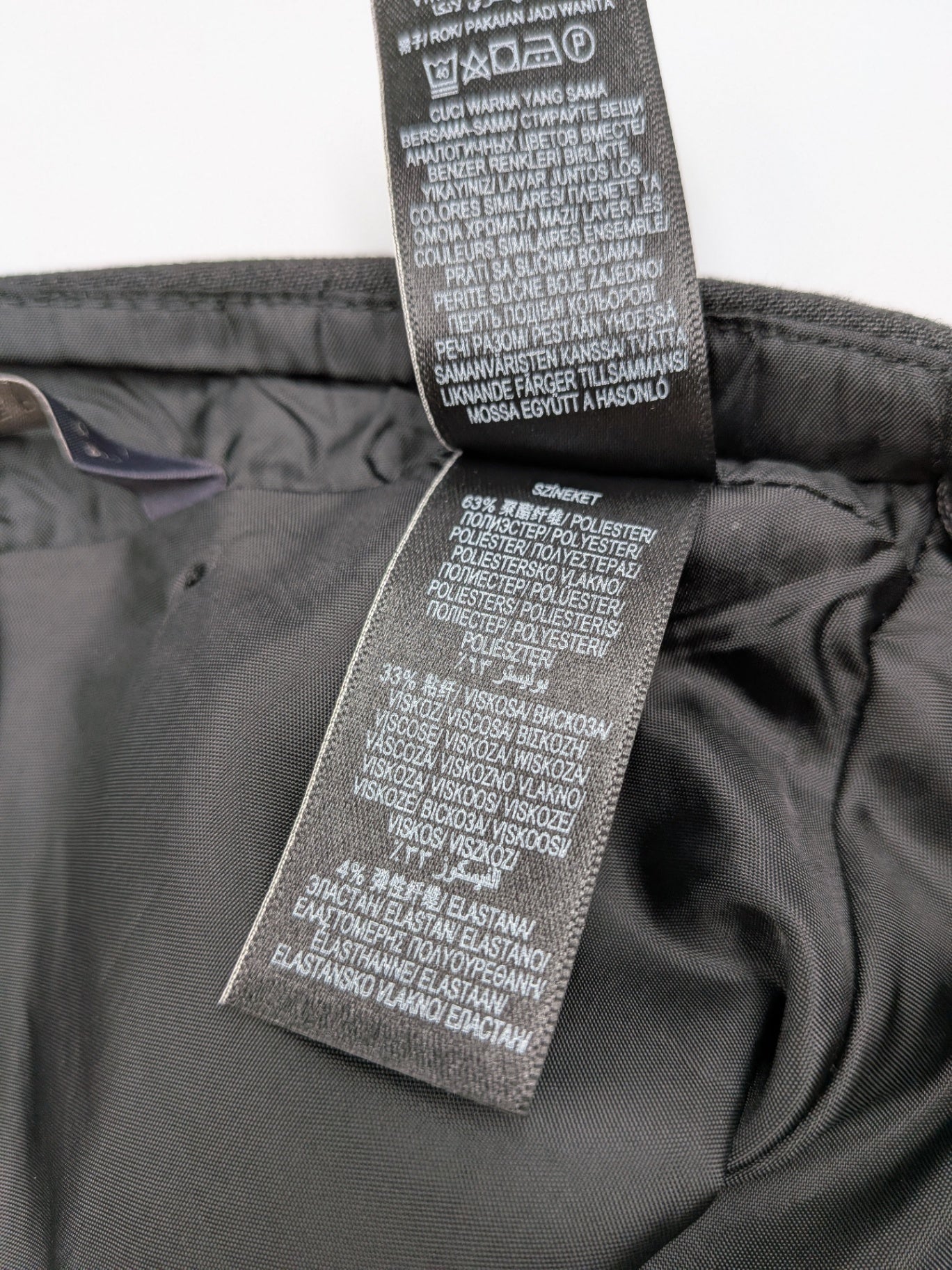 Marks & Spencers Collection Skirt 36 Dark Gray