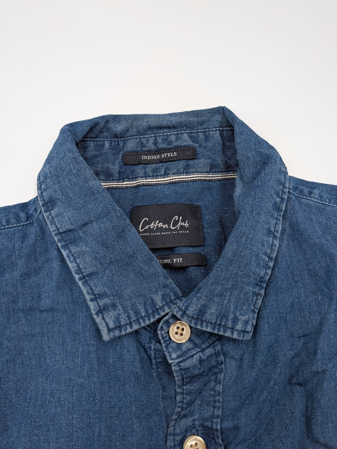 Cotton Club Shirt Blue