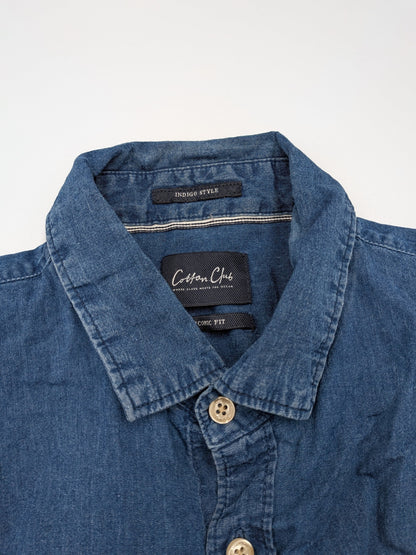 Cotton Club Shirt Blue