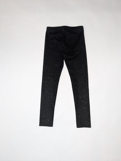 Okaidi Pants 140cm Black with metallic shimmer