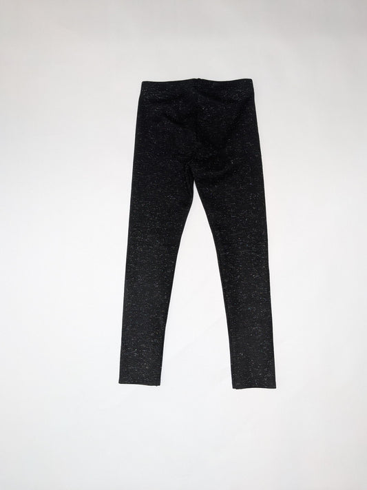 Okaidi Pants 140cm Black with metallic shimmer