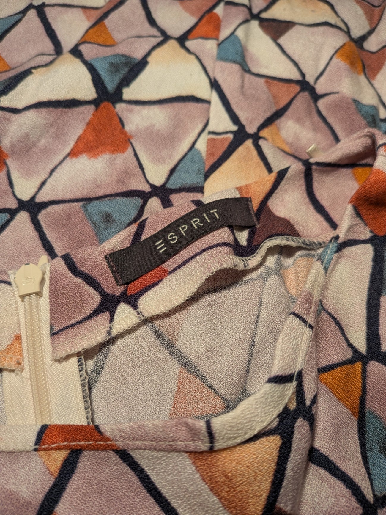 Esprit Top 36 Multicolored (primarily peach, orange, blue, beige, black)