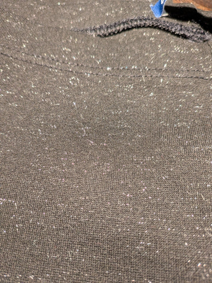 Okaidi Pants 140cm Black with metallic shimmer