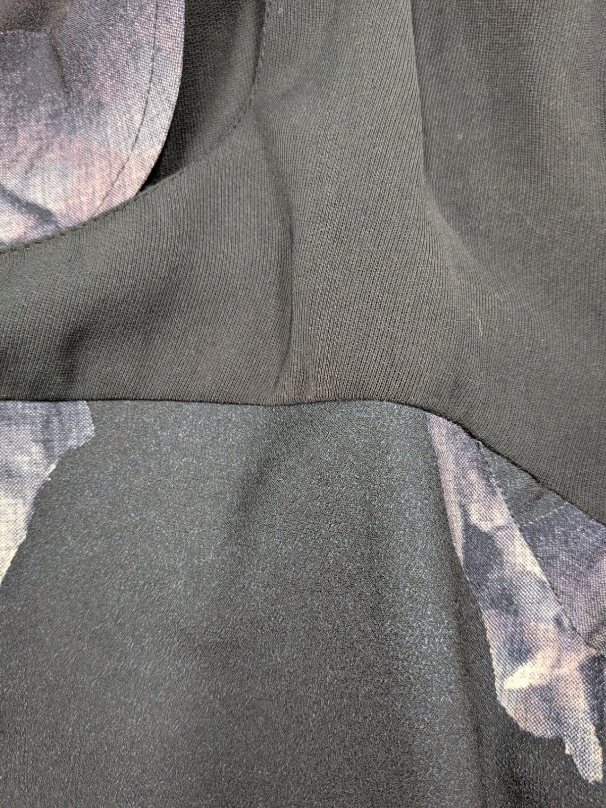 Vero Moda Blouse XS Black with floral pattern