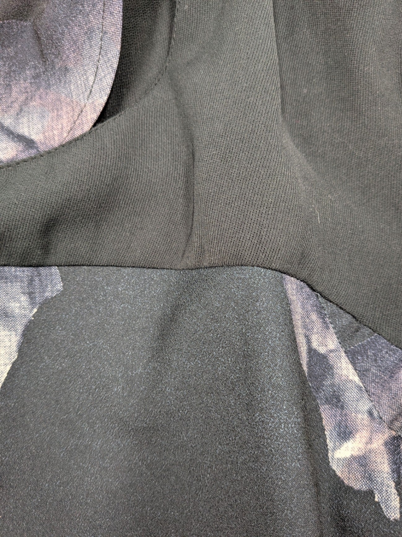 Vero Moda Blouse XS Black with floral pattern
