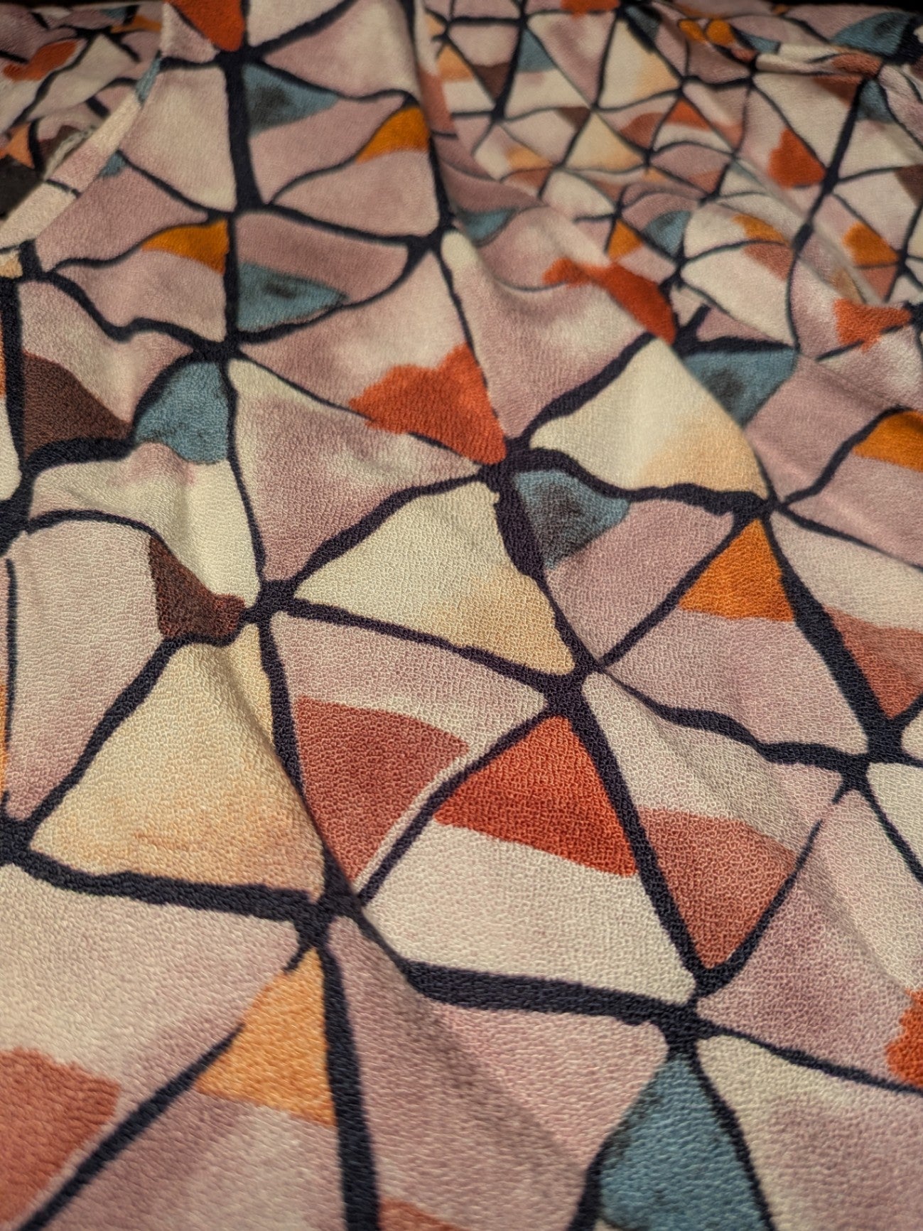 Esprit Top 36 Multicolored (primarily peach, orange, blue, beige, black)