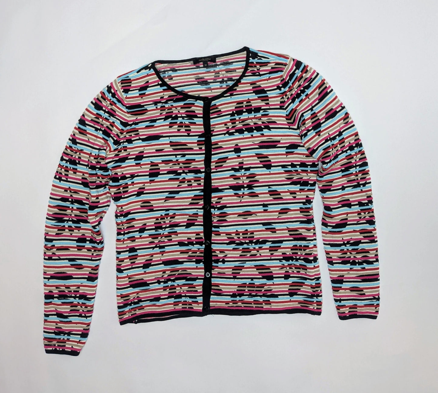 Claudia Sträter Cardigan Multicolor (red, black, beige, blue, white)