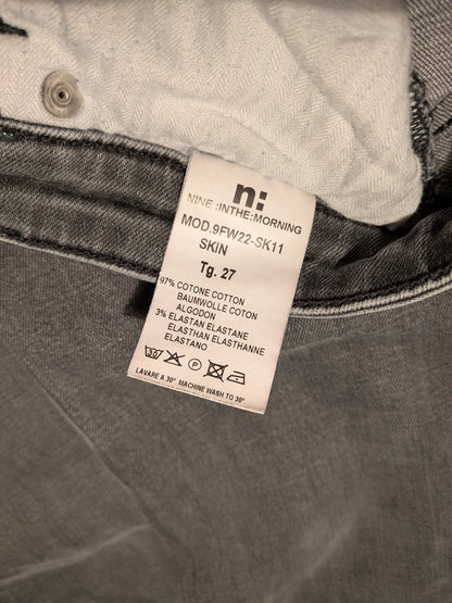 Nine in the Morning Jeans 27 Dark Gray