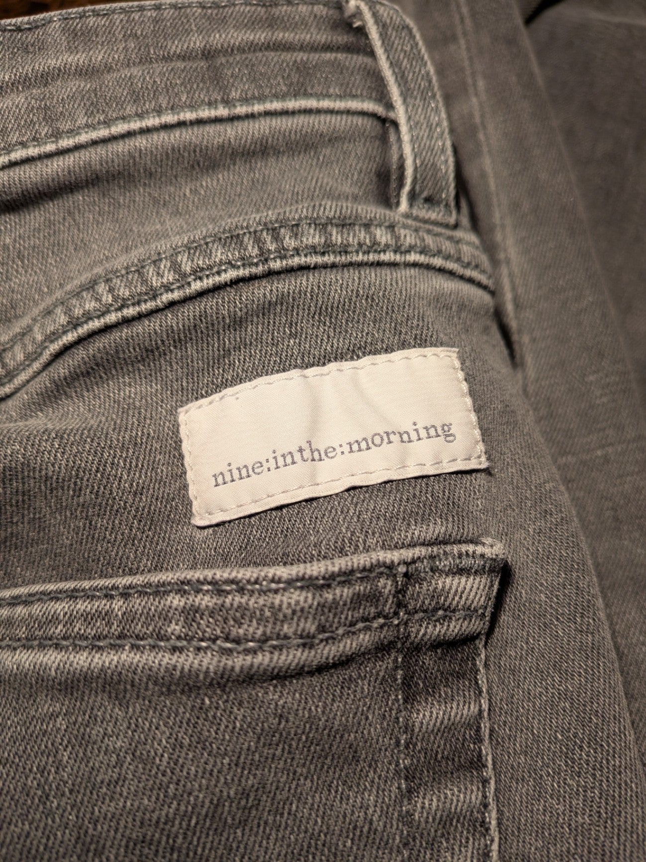 Nine in the Morning Jeans 27 Dark Gray