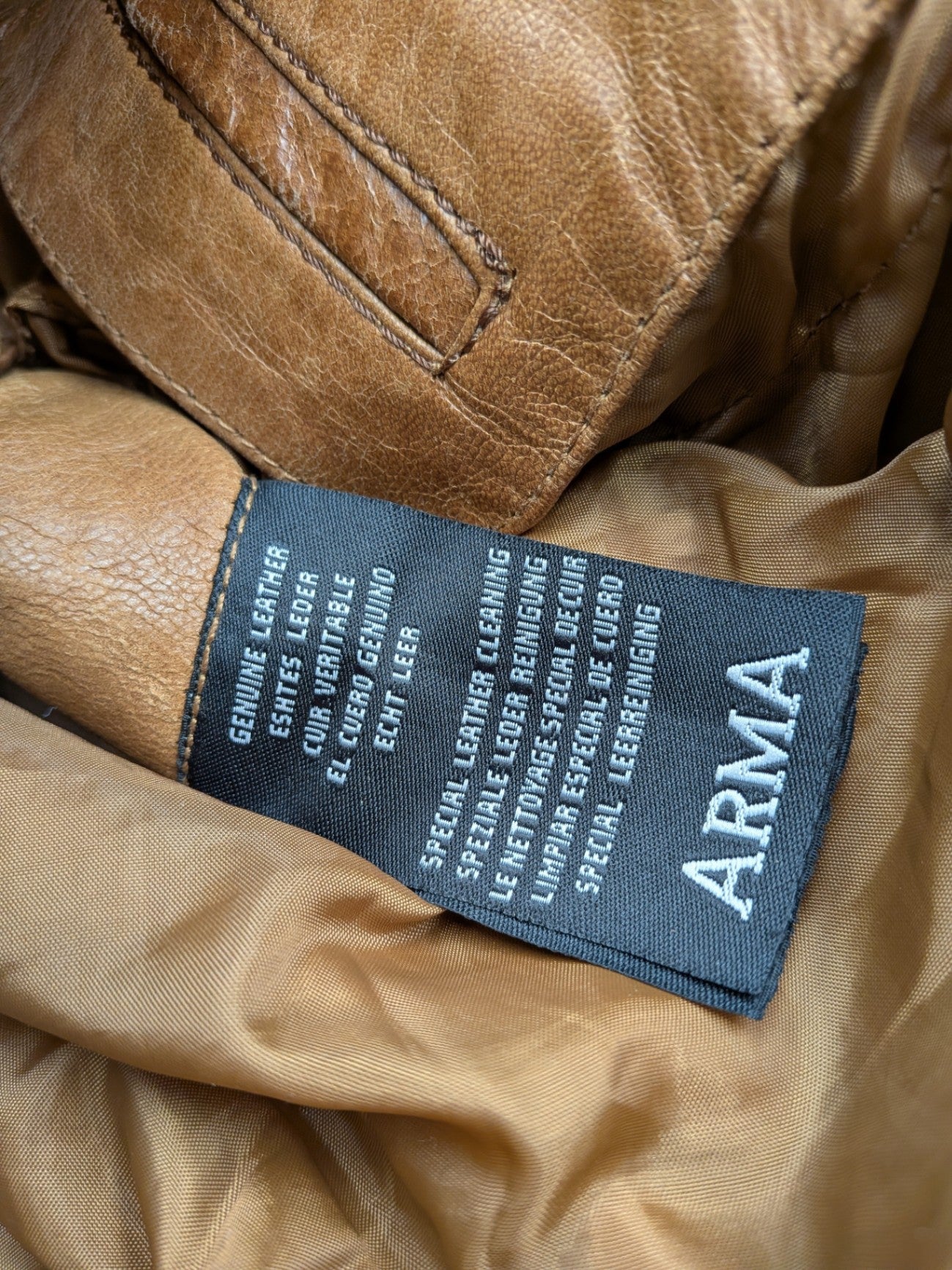 Arma Jacket 40 Brown