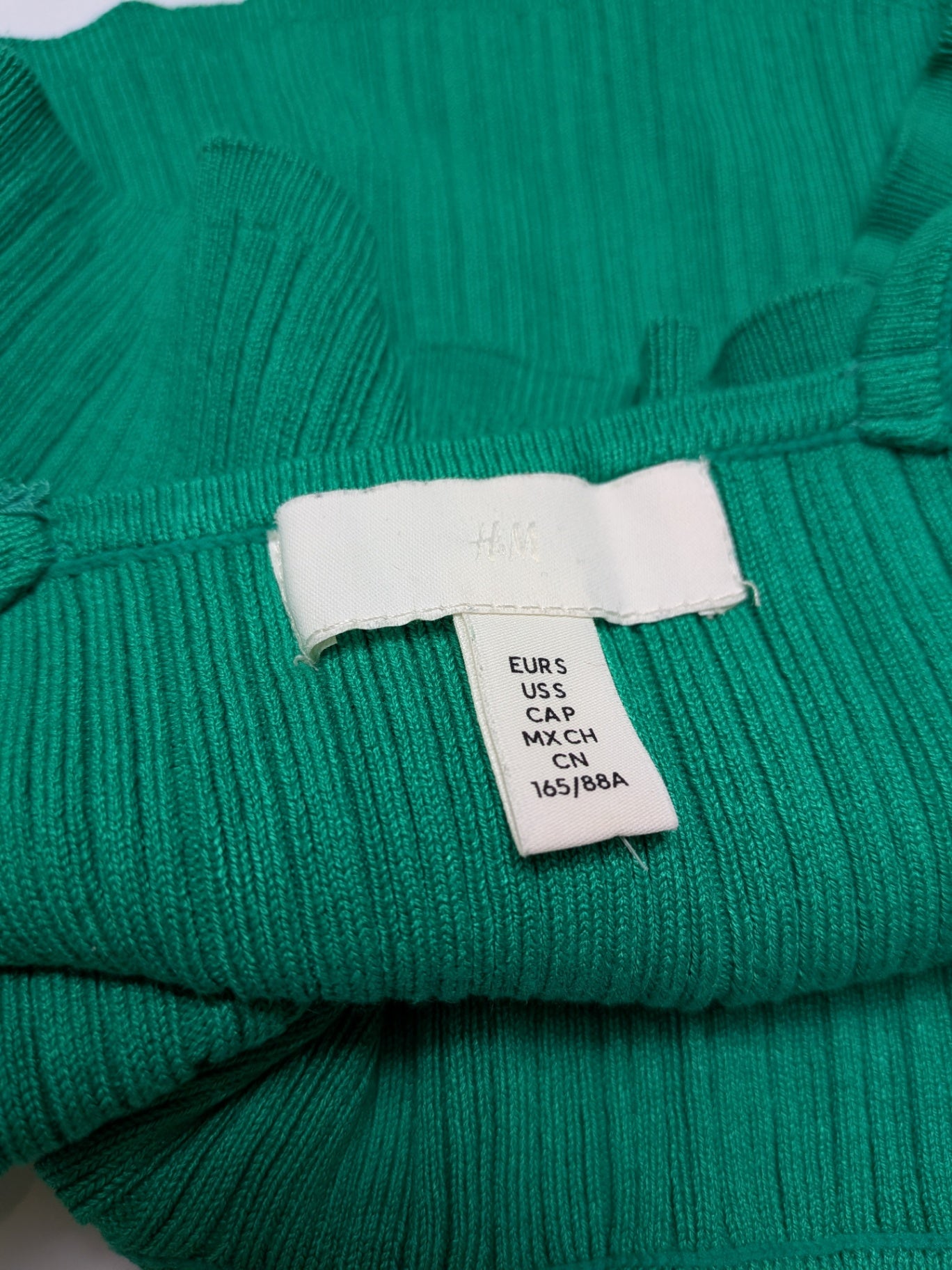 H&M Camisole S Green