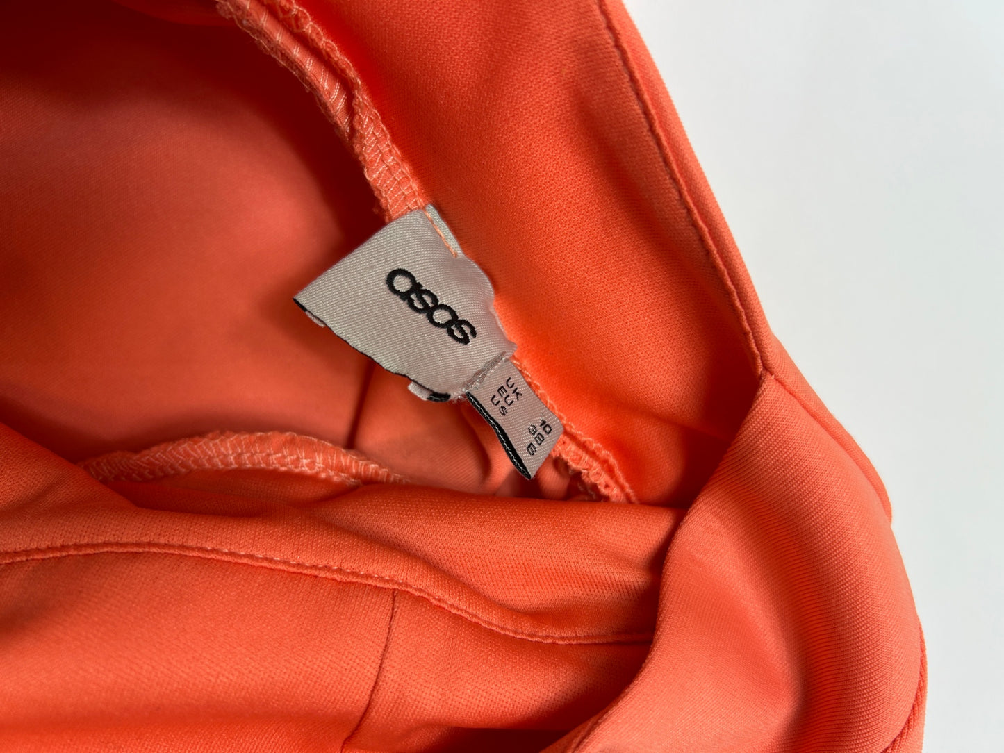 Asos DESIGN Dress 38 Coral