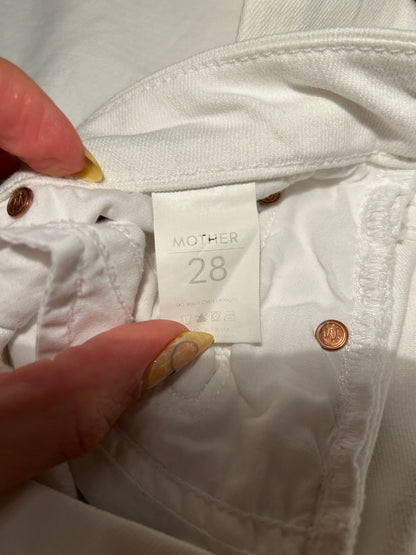 Mother Jeans 28 White