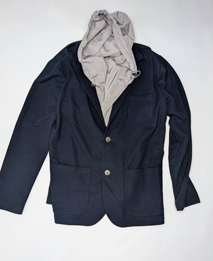 WE Hooded Jacket 50 Navy blue