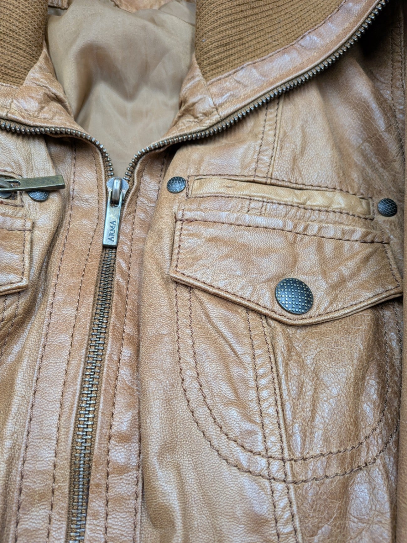 Arma Jacket 40 Brown