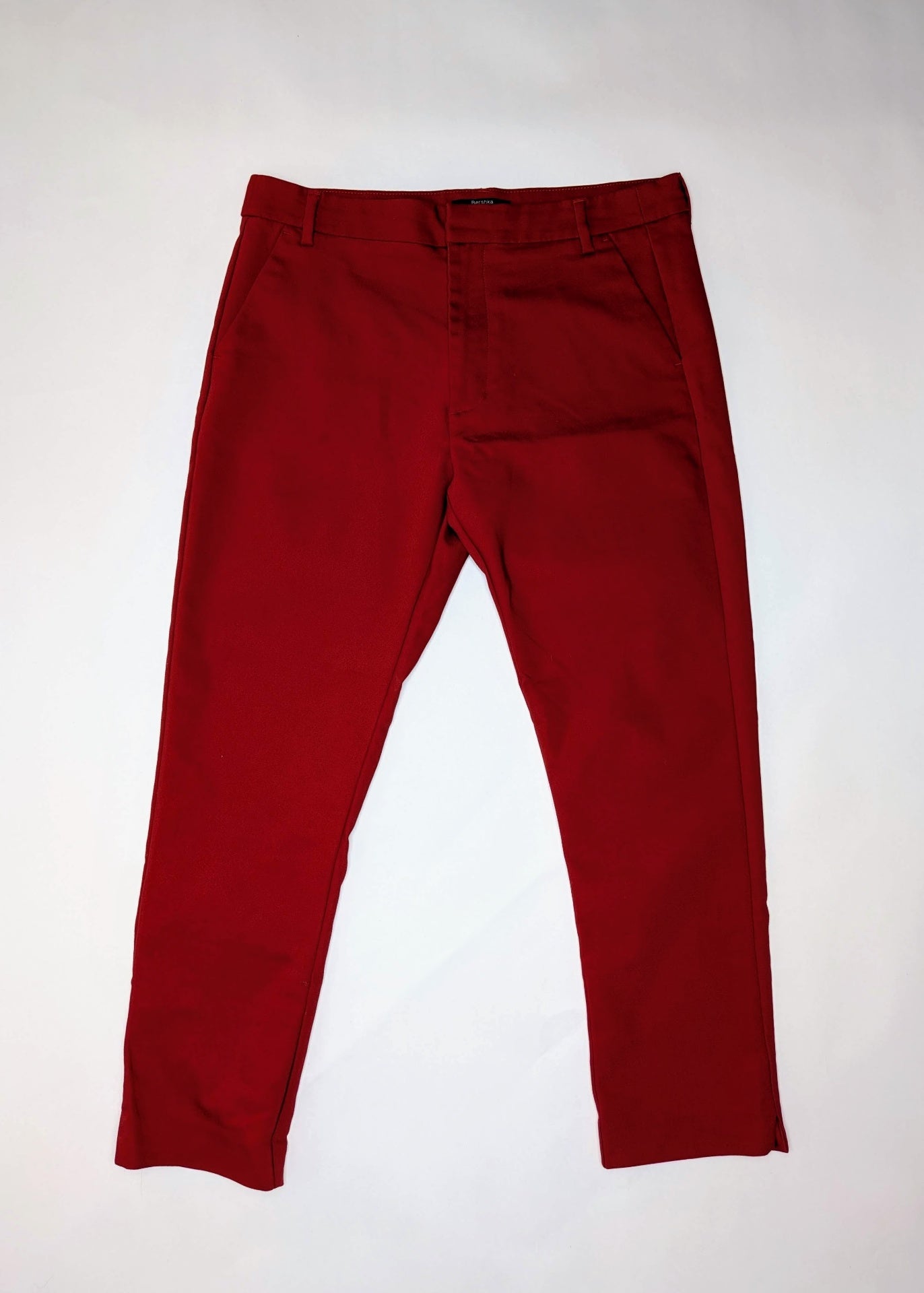 Bershka Pants 42 Red