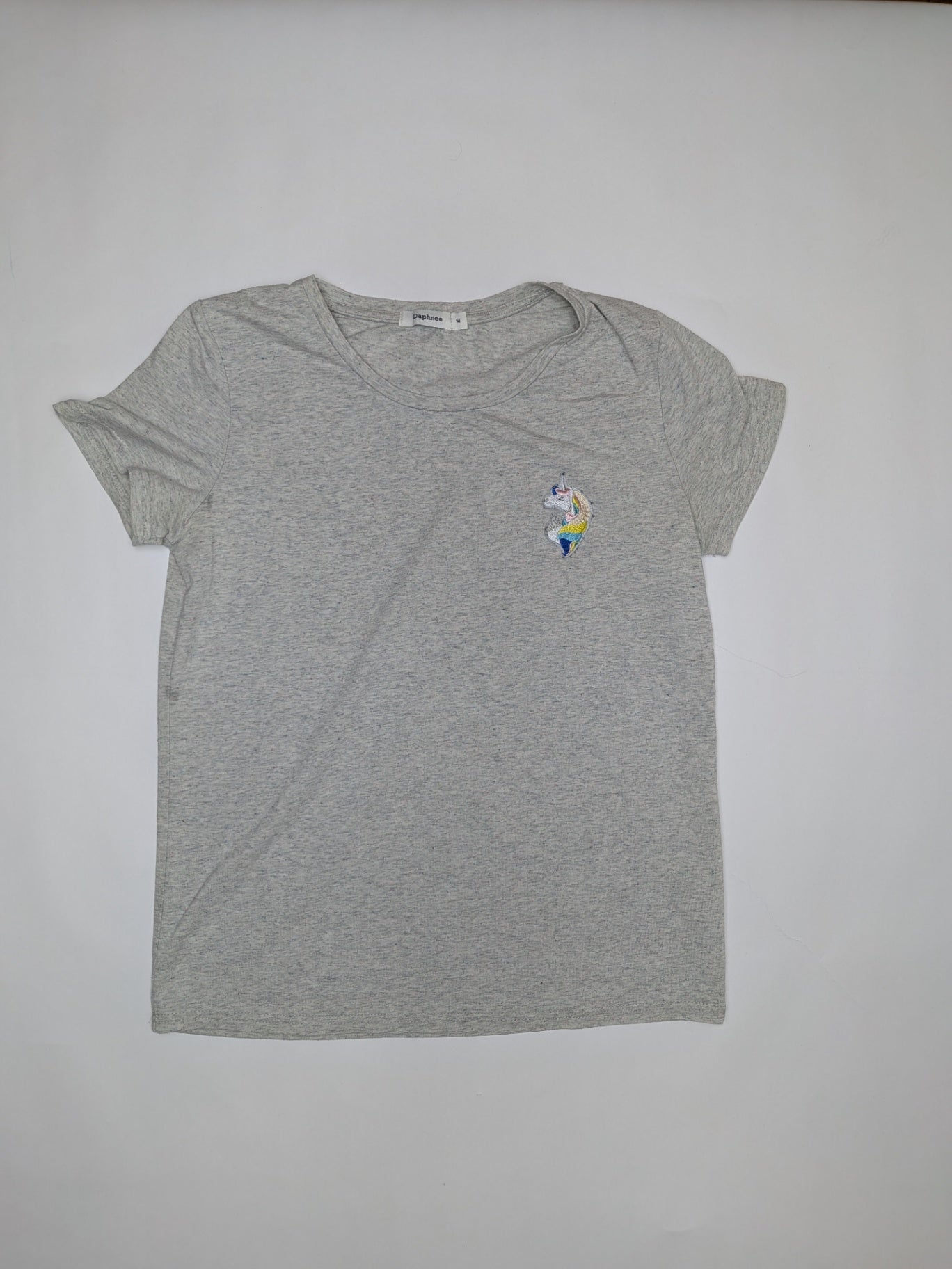 Daphnea T-Shirt M Light Grey