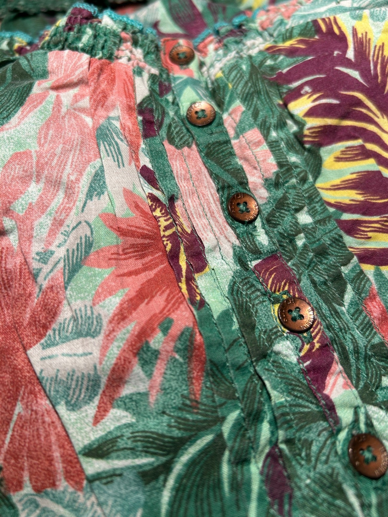 Scotch R'Belle Jumpsuit 14 Multicolor (Green, Pink, Yellow, and Purple)
