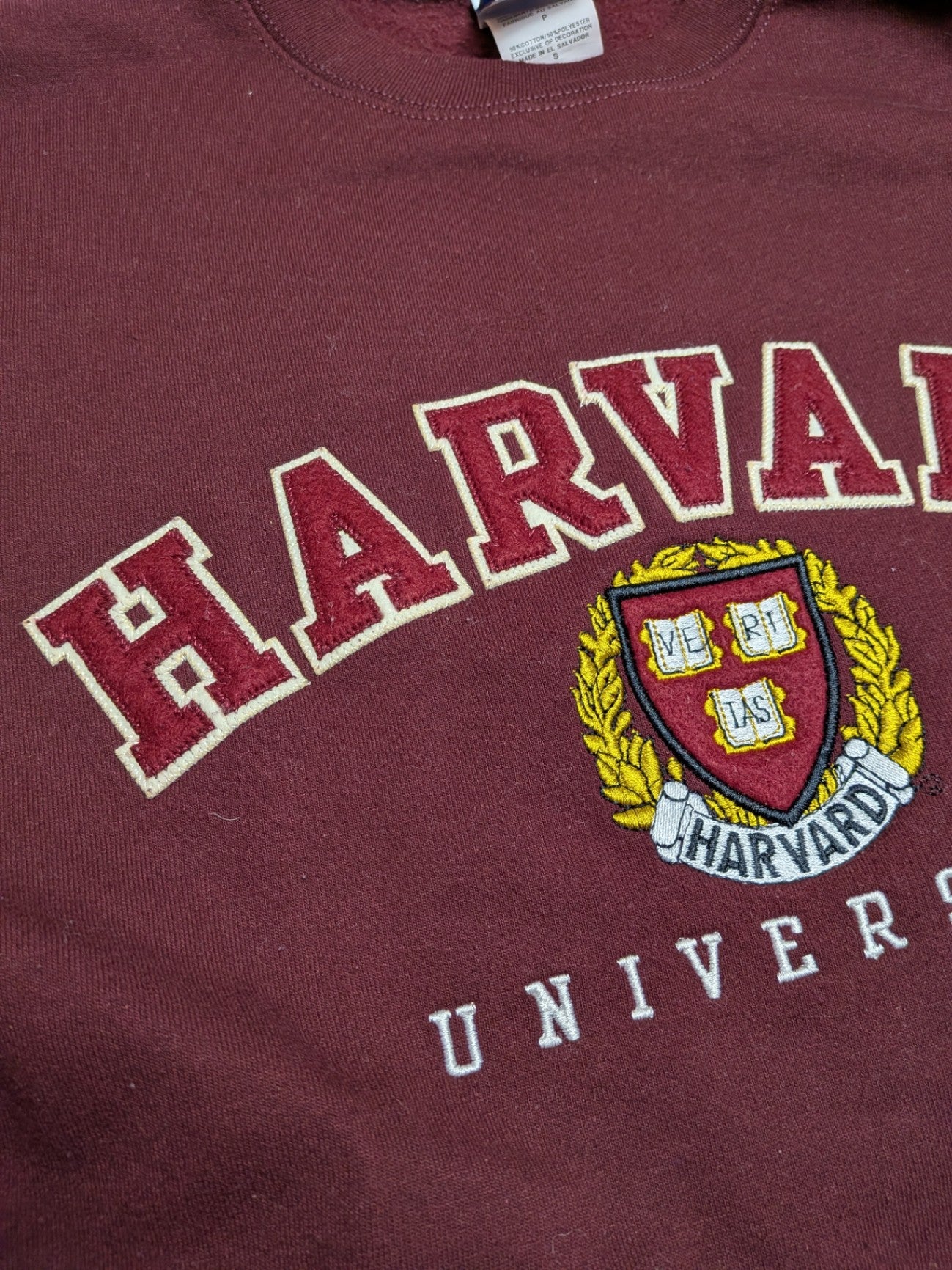 Champion Sweatshirt S Maroon