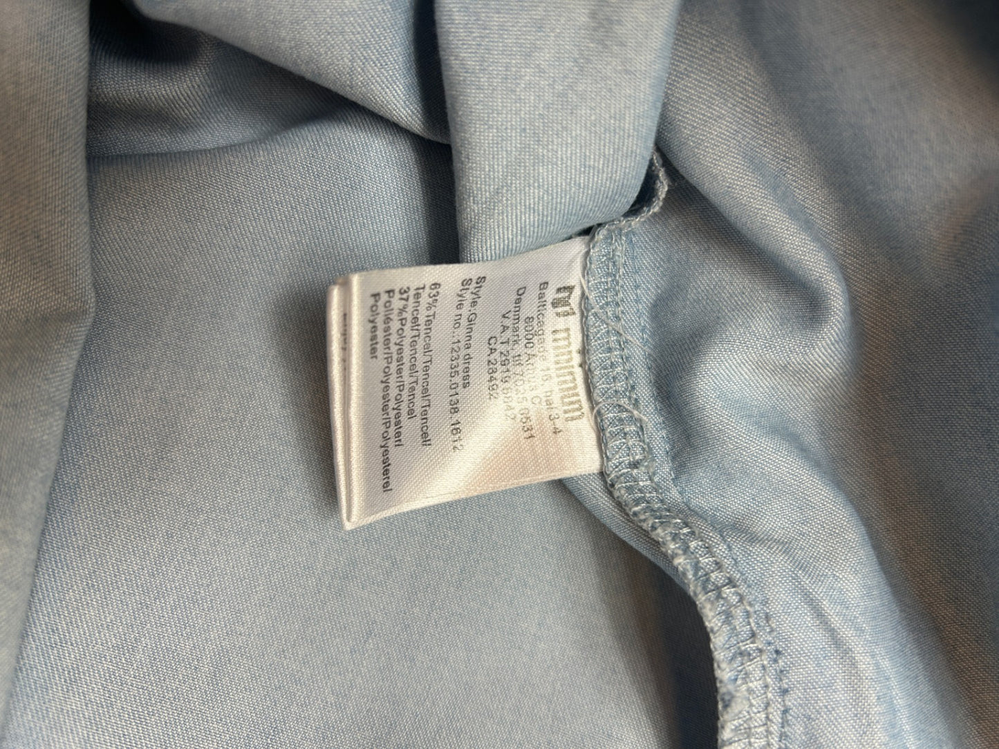 minimum Dress 38 Light Blue
