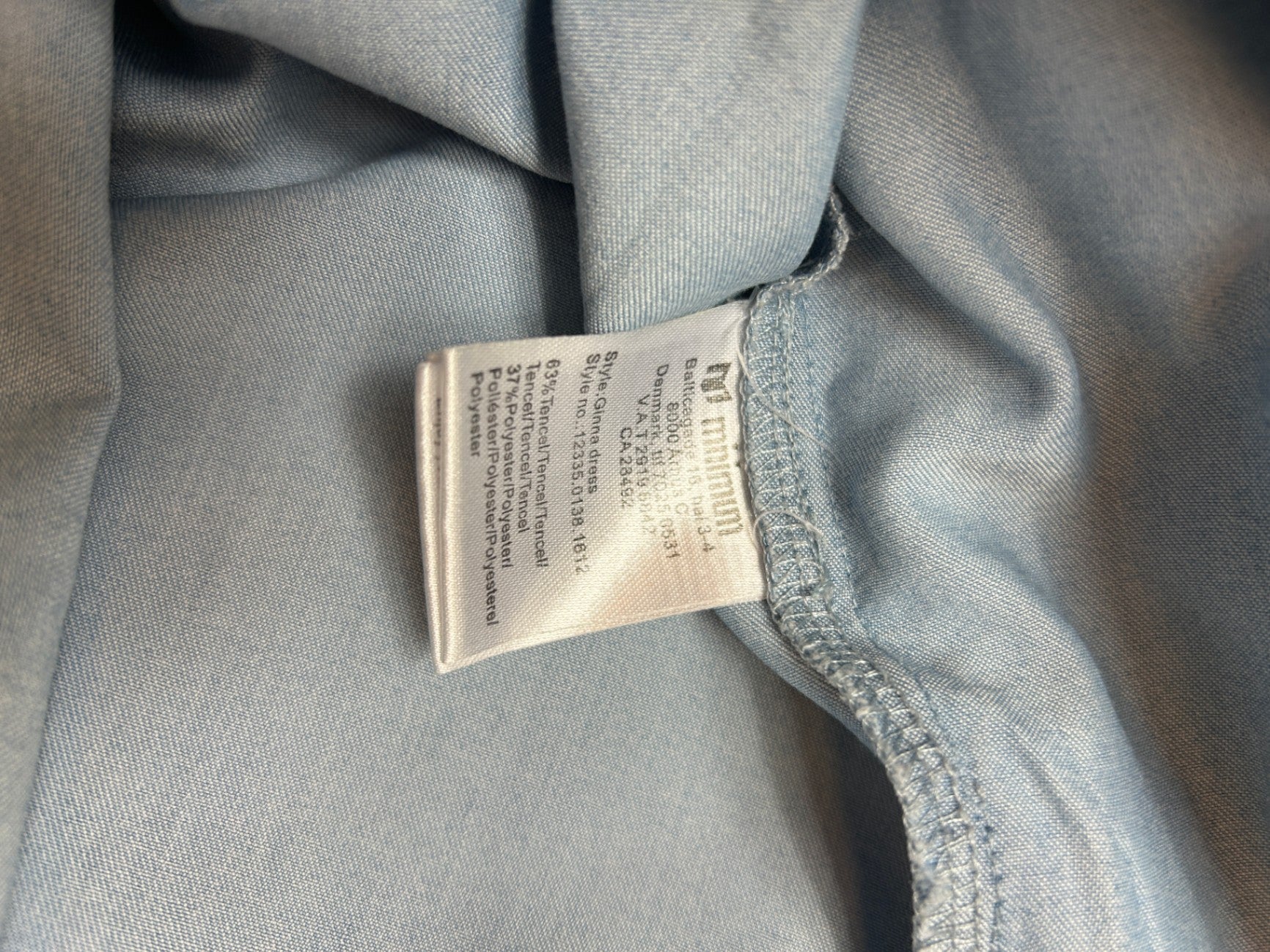 minimum Dress 38 Light Blue