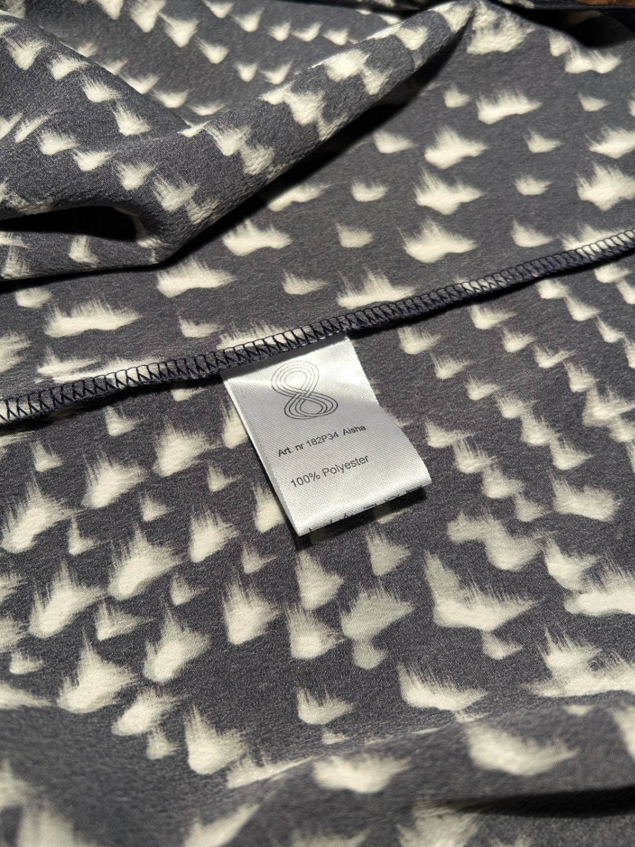 knit-ted essentials Dress S Black and white