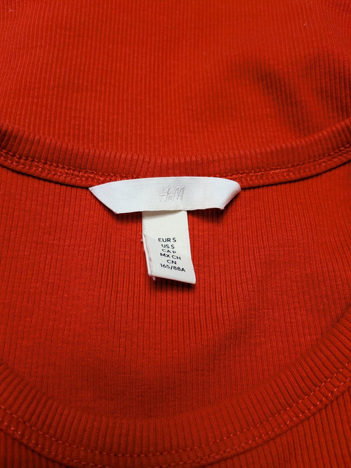 H&M Tank Top S Red