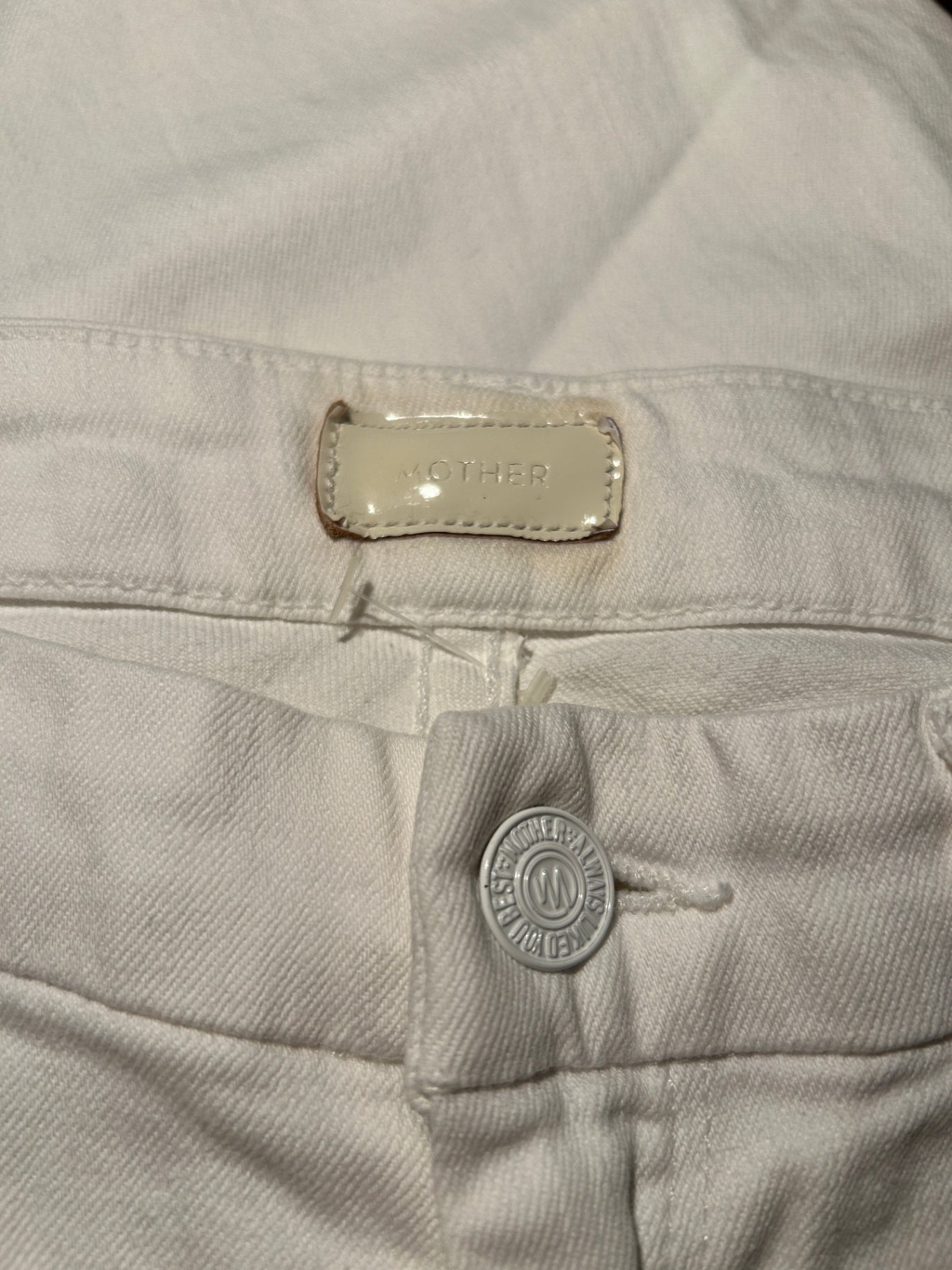 Mother Jeans 28 White