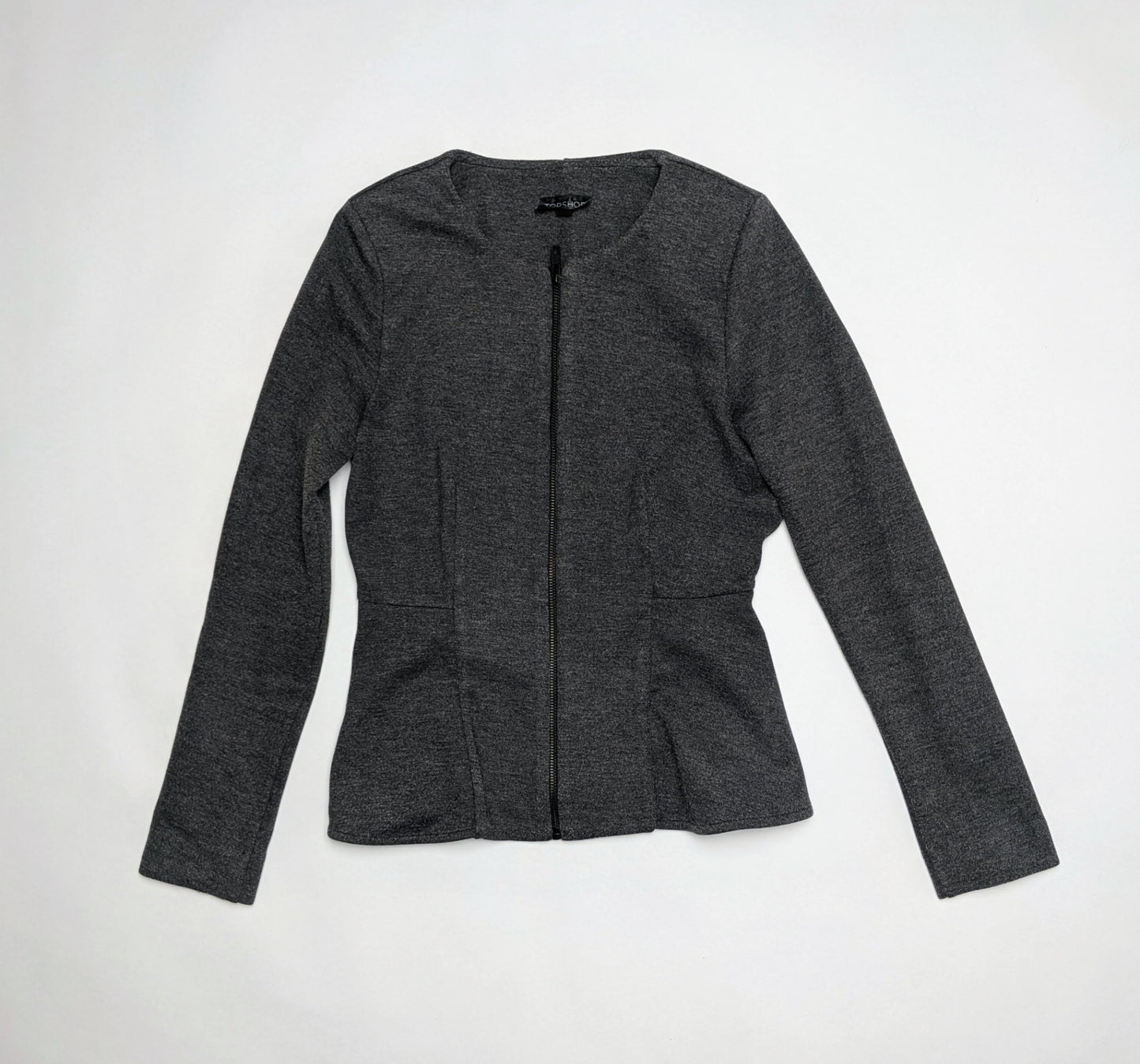Topshop Jacket 38 Gray