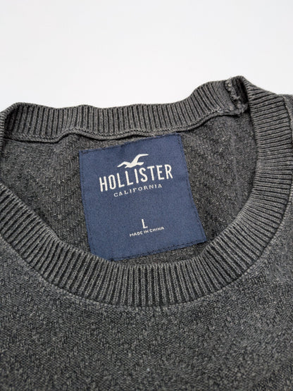 Hollister Shirt L Dark Gray