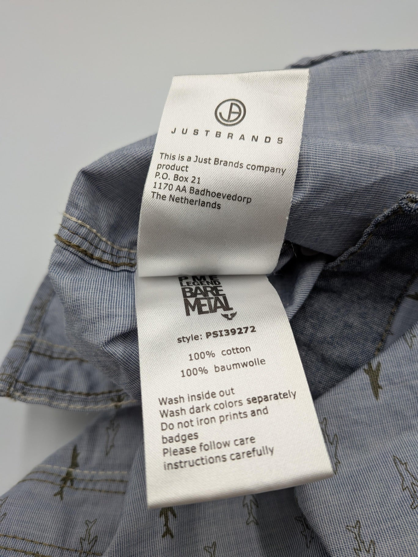 PME Legend Shirt L Blue