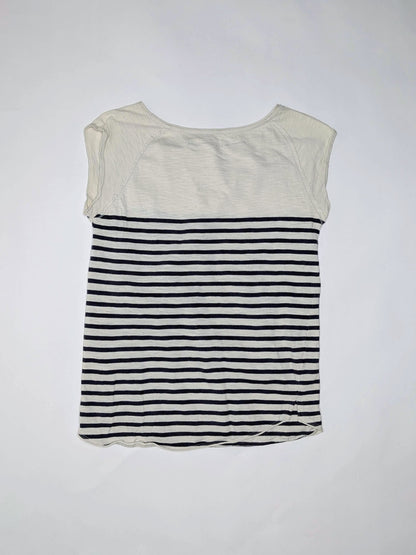 Comptoir des Cotonniers Shirt S Grey and White