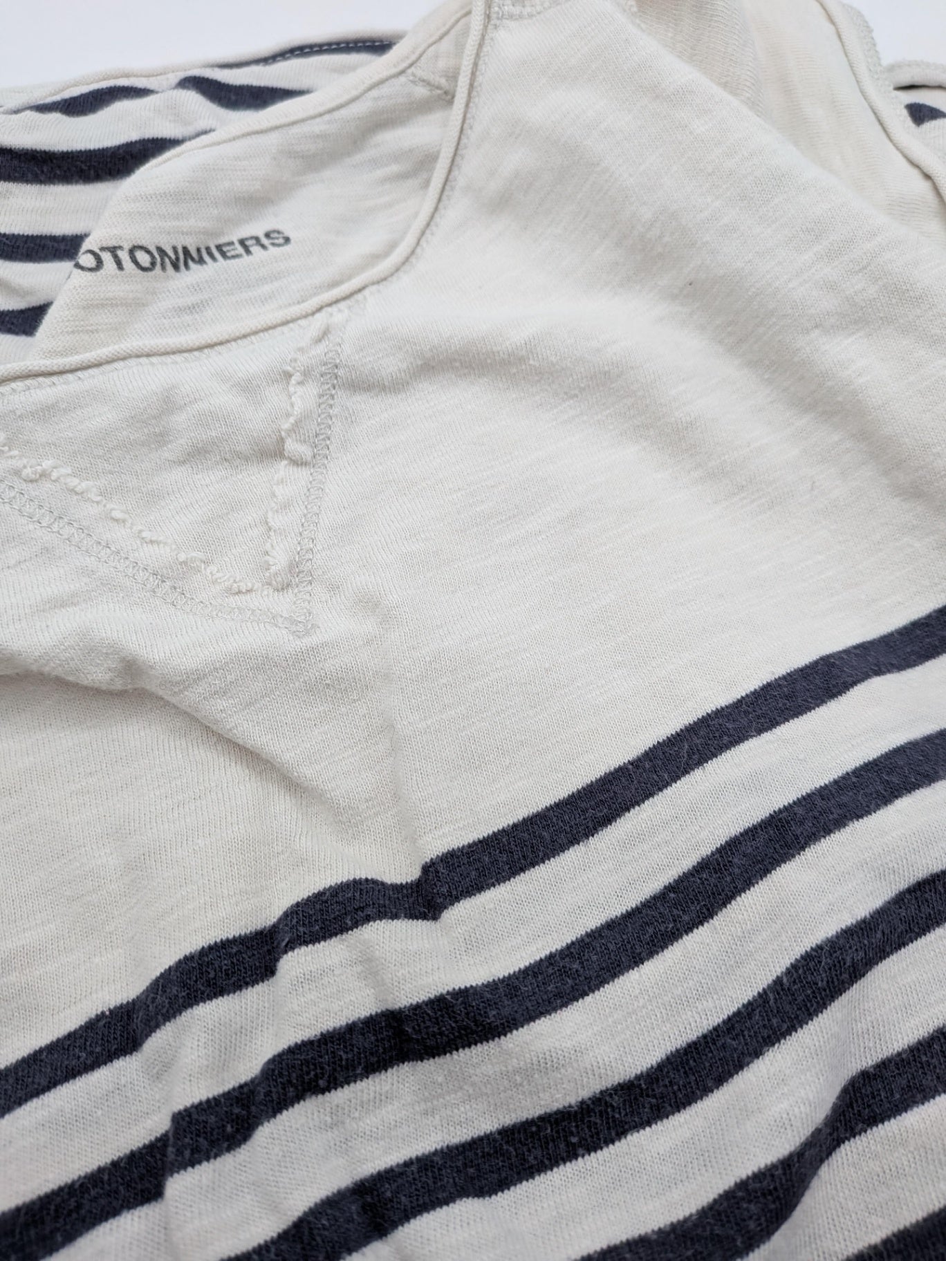 Comptoir des Cotonniers Shirt S Grey and White