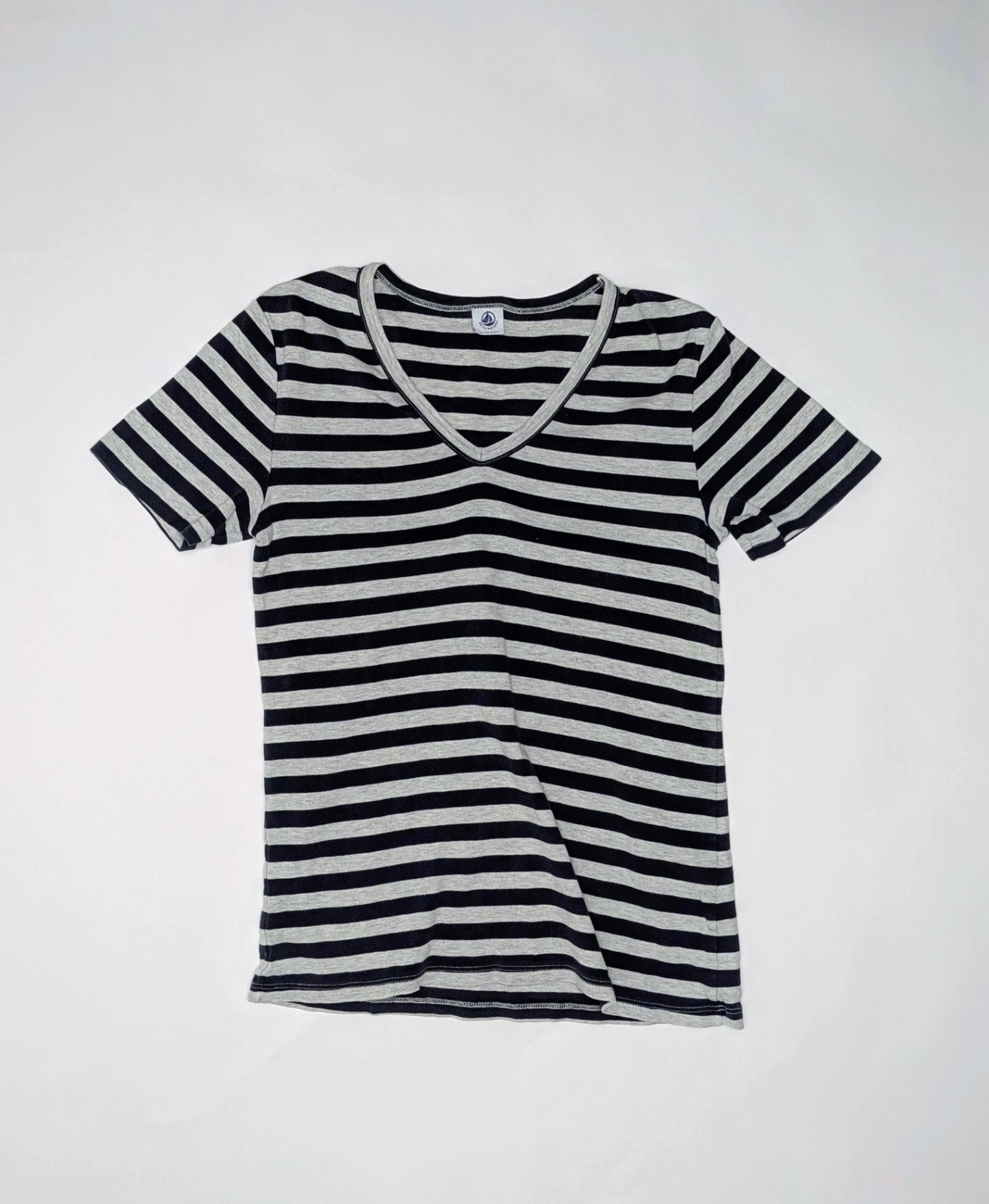 Petit Bateau Top / T-shirt M Navy blue and grey