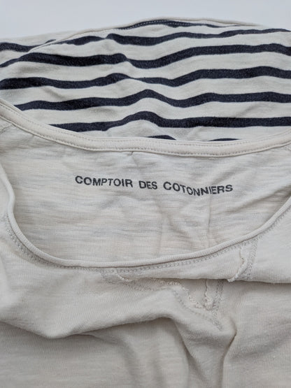 Comptoir des Cotonniers Shirt S Grey and White