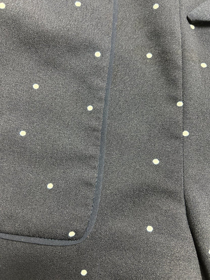 Zara Basic Shorts S Dark blue with white polka dots