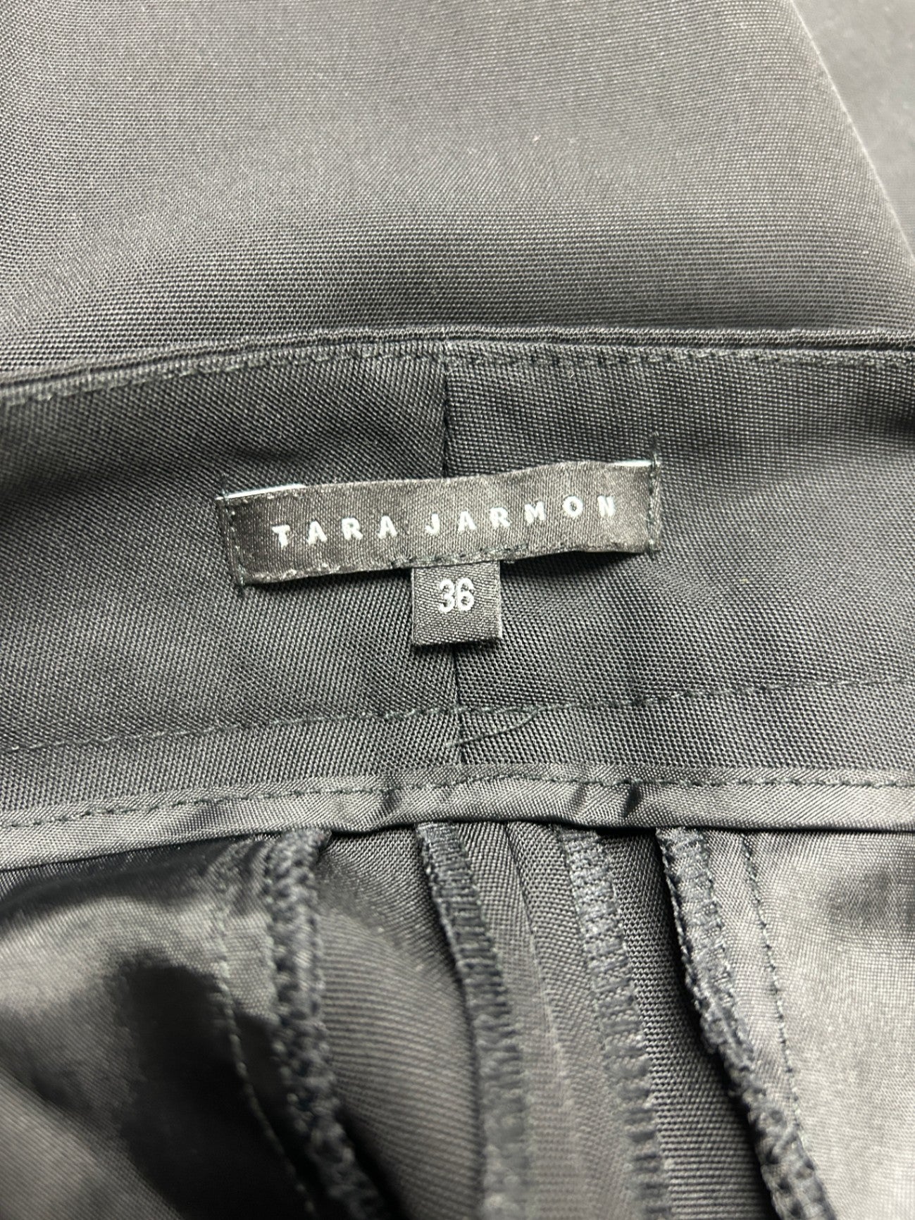 Tara Jarmon Pants 36 Black