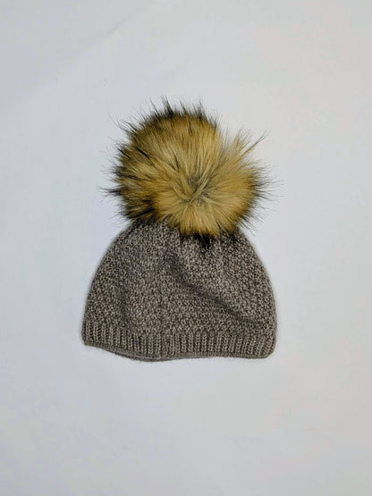 Cozy & Snow Beanie One Size Brown