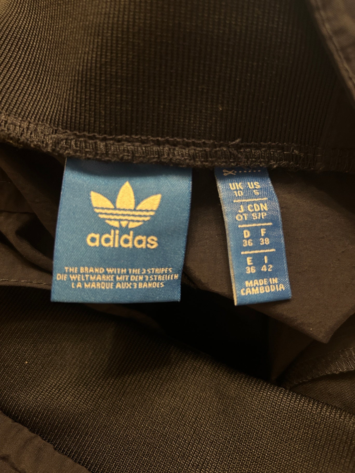 Adidas Overalls 38 Navy Blue