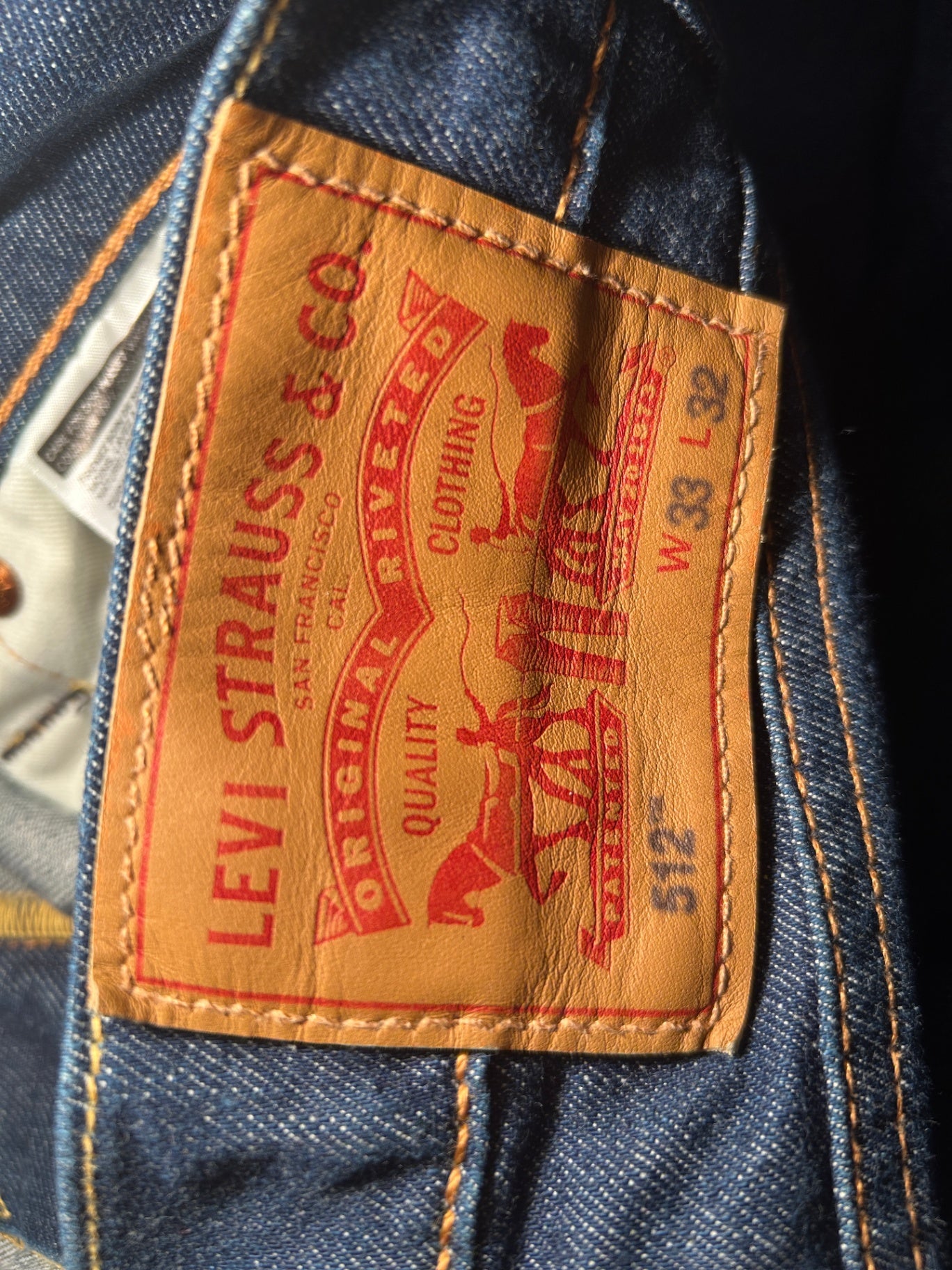 Levi's Jeans W33 L32 Dark Blue