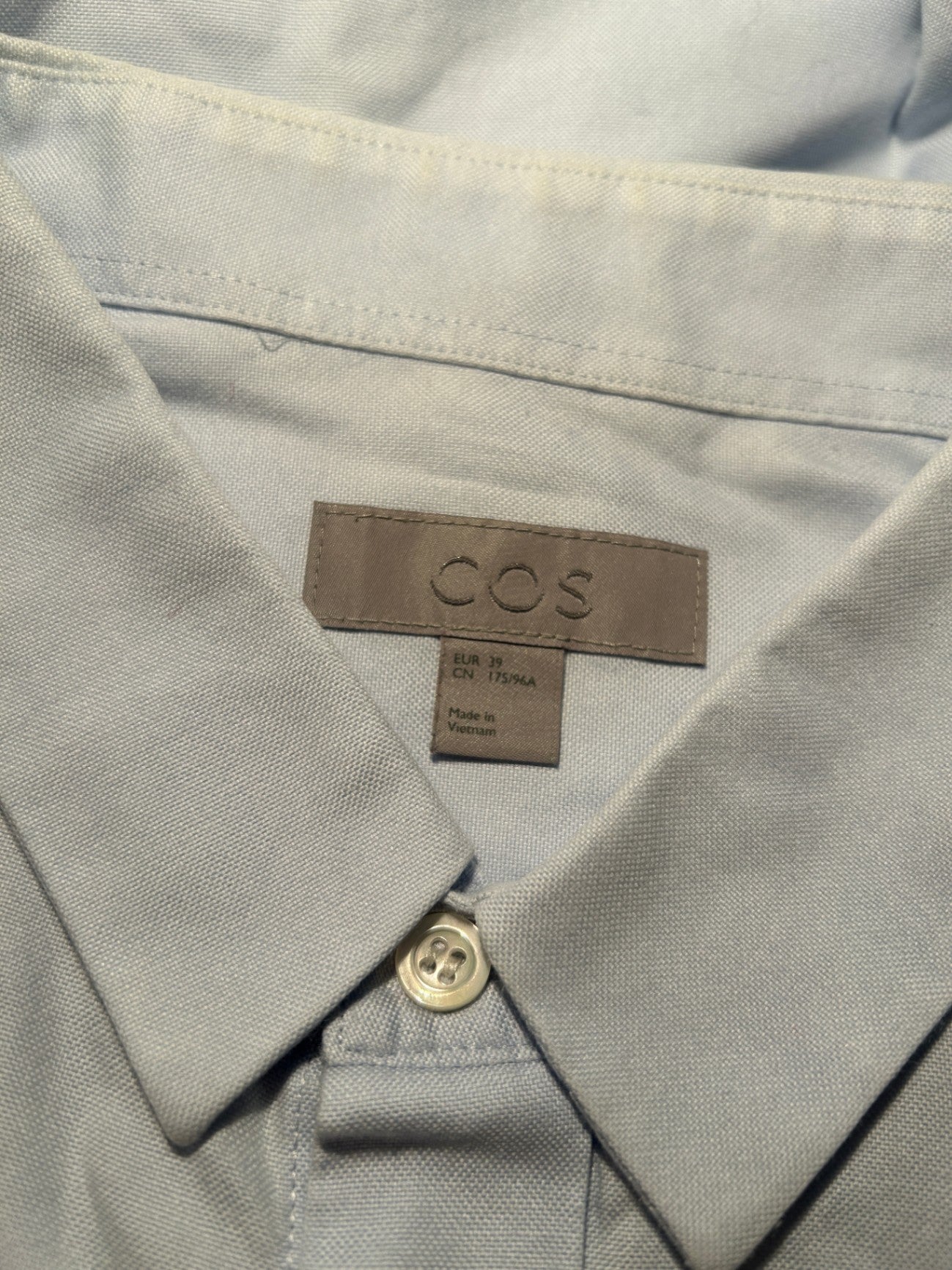 COS Shirt 39 Light Blue