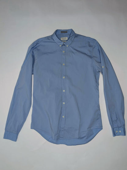 Zara Man Shirt M Blue