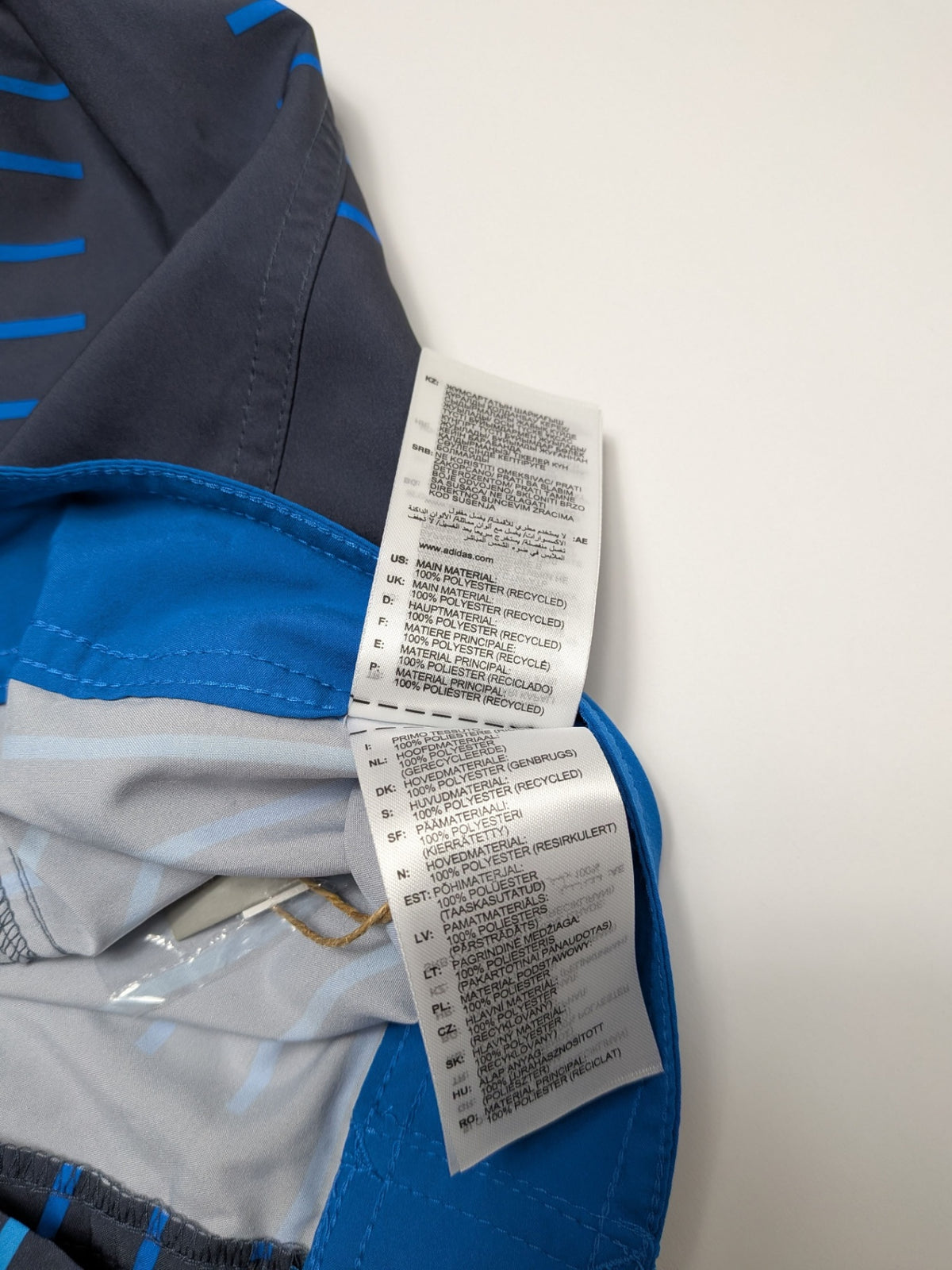 adidas Swimsuit / Boardshorts 33 Blue and dark gray