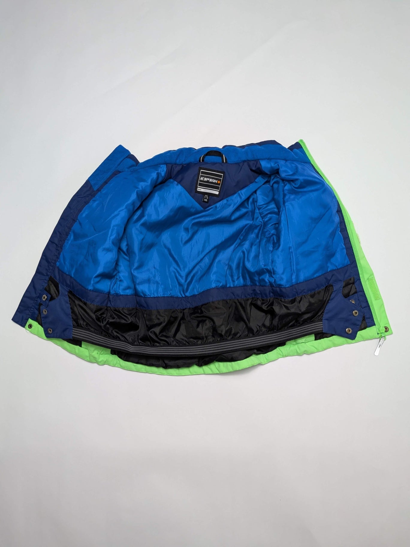 Icepeak Jacket 2-3 Green and Navy Blue