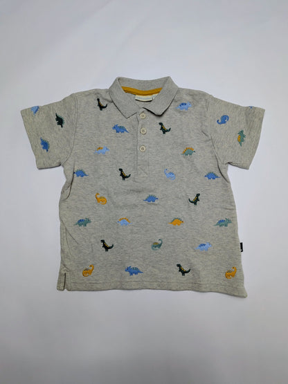 JoJo Maman Bébé Polo Shirt 4-5 Gray