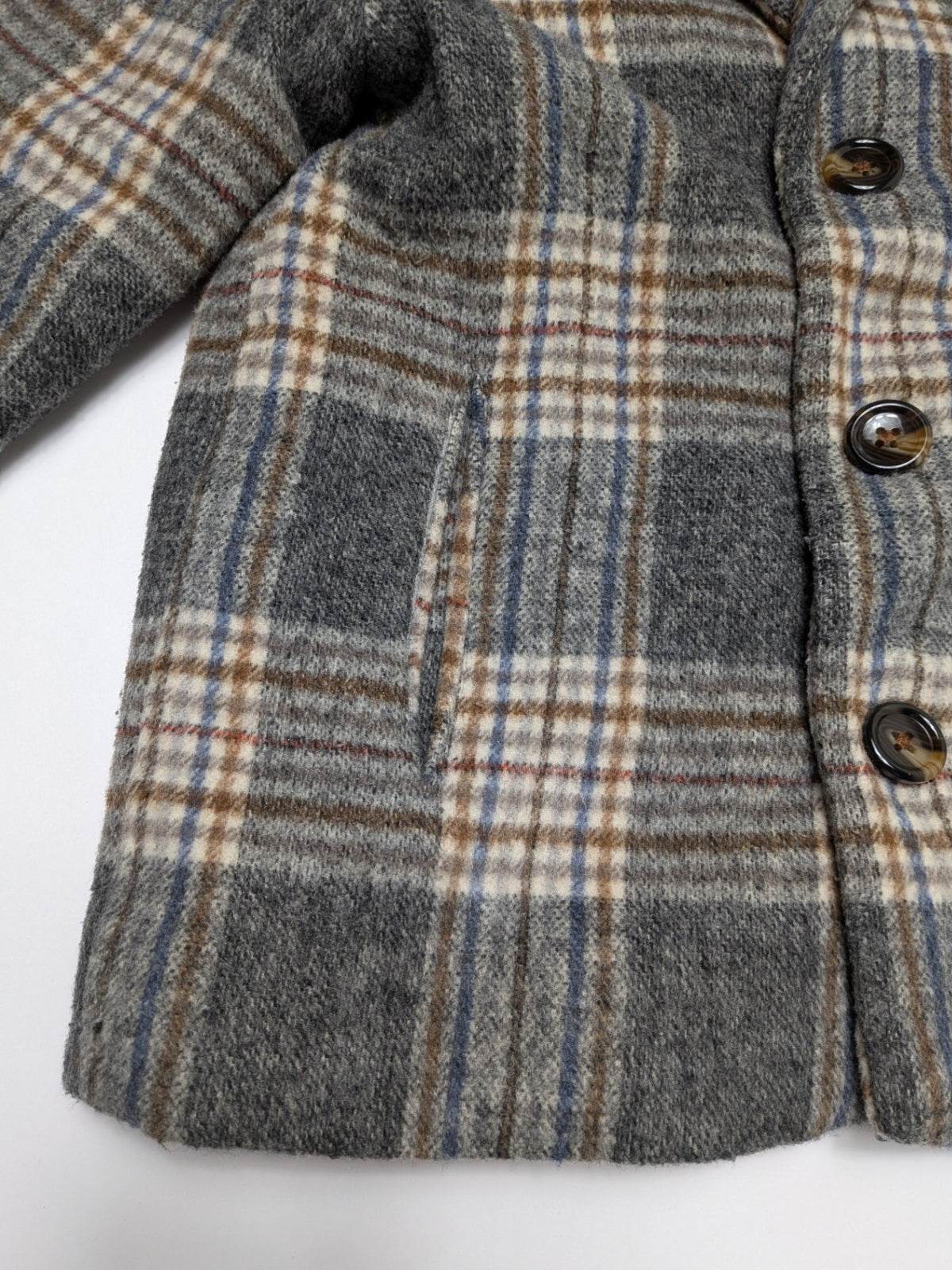 Zara Coat 110 Gray, beige, black, brown, blue