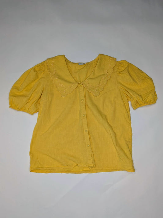 Pieces Maternity Shirt M Yellow